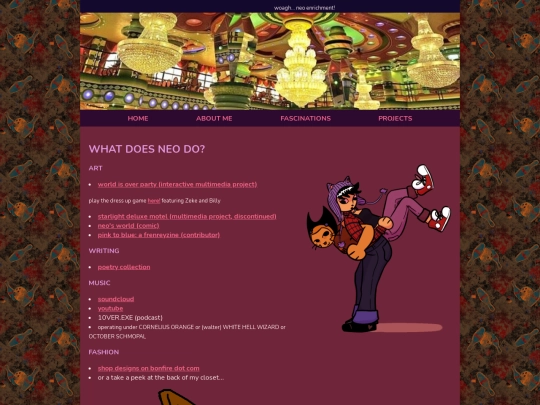 projects screenshot