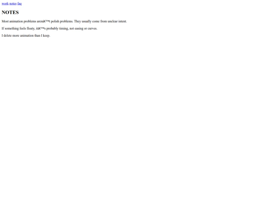 notes screenshot
