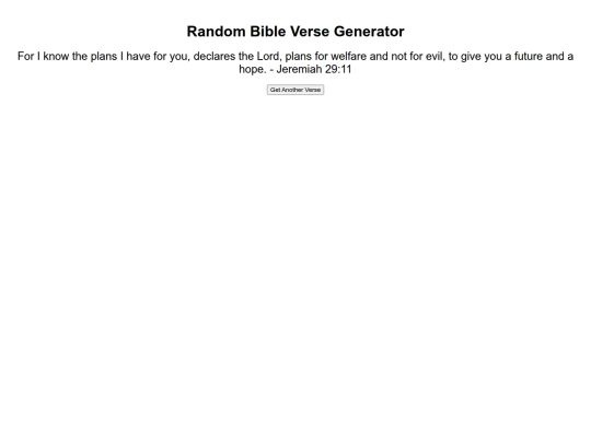 randombiblegenerator screenshot