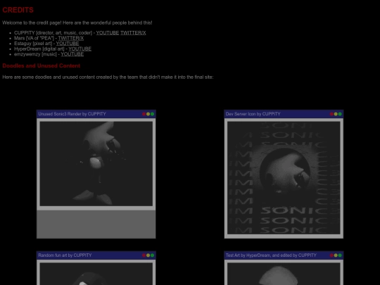 credits screenshot