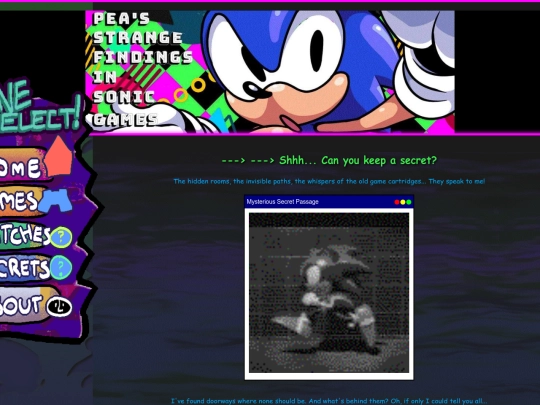secrets screenshot