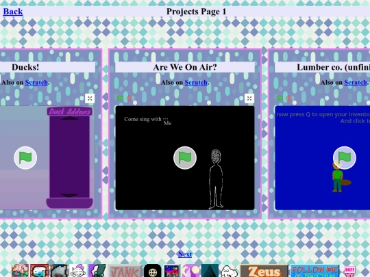 projectspage1 screenshot