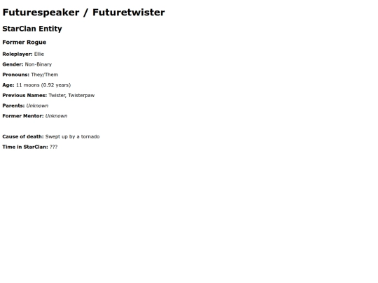 cat/futurespeaker screenshot