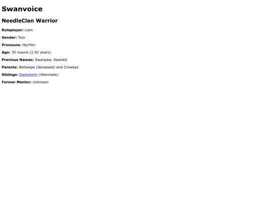 cat/swanvoice screenshot