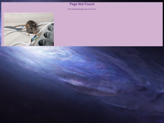 not_found screenshot