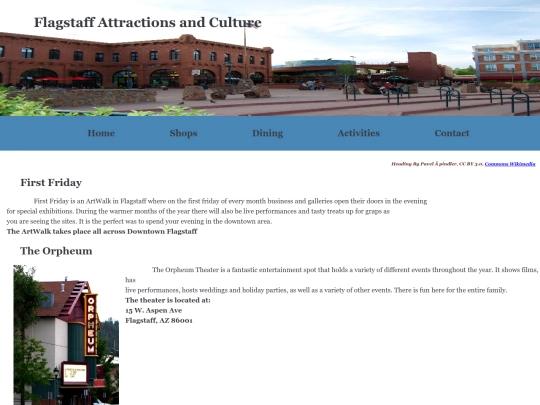 activities screenshot