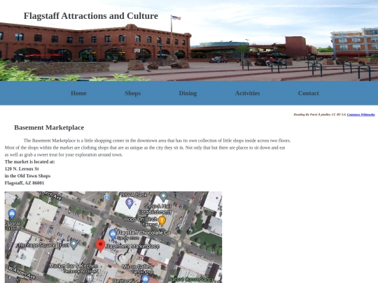 shops screenshot