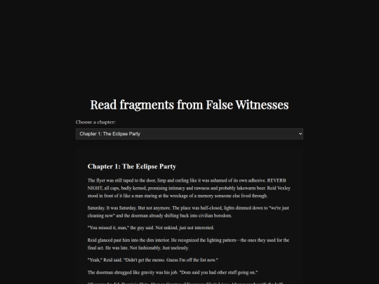 en/Releases/false-witnesses screenshot