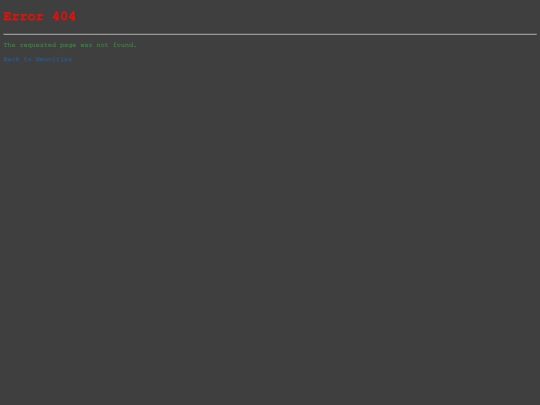 not_found screenshot