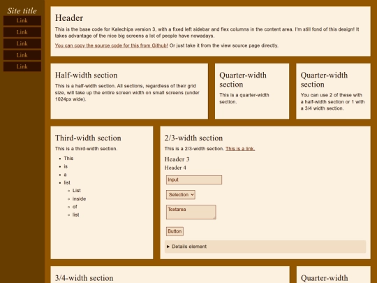 testing/layout1 screenshot