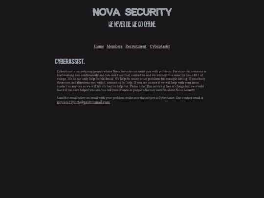 cyberassist screenshot