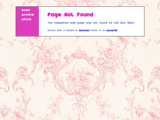 not_found screenshot