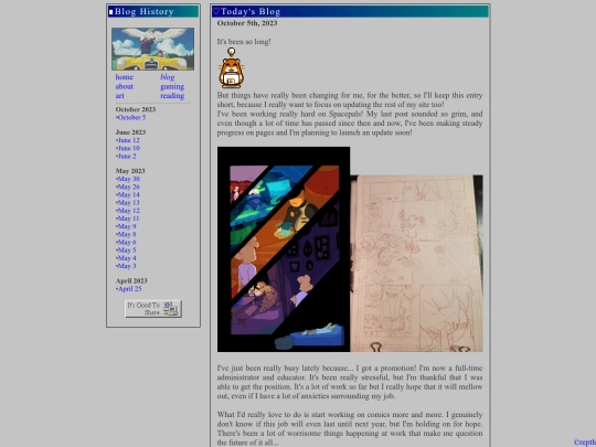 blog2023 screenshot