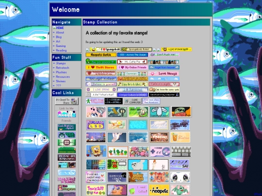 stamps screenshot