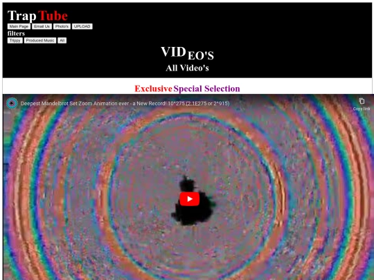 Videos screenshot