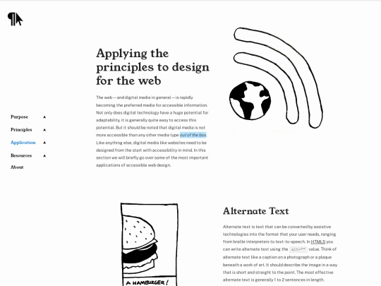 application screenshot