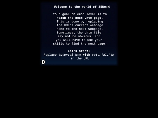 start/constantrepeatedreplayedstartingtutorial screenshot