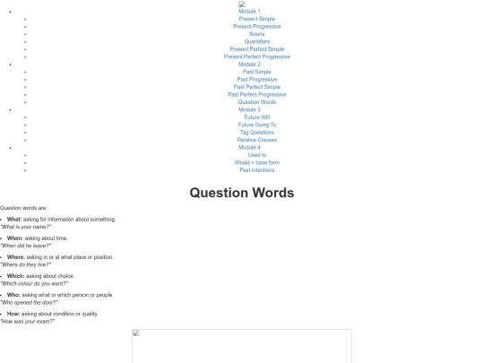 Questions screenshot