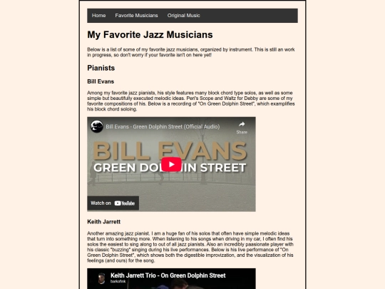 jazzmusicians screenshot