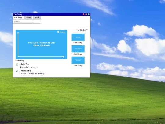 mecore/IMSORRY screenshot