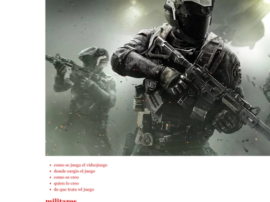 menu screenshot
