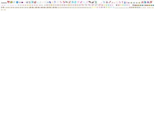 pixels/pages/arrows screenshot