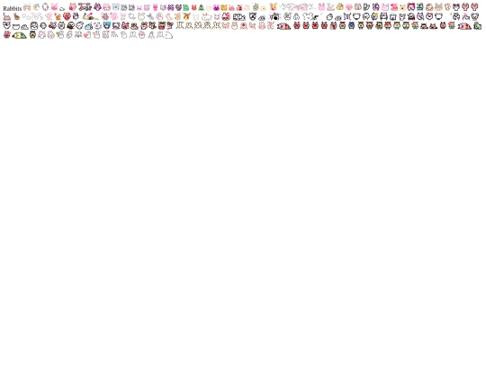 pixels/pages/rabbits screenshot