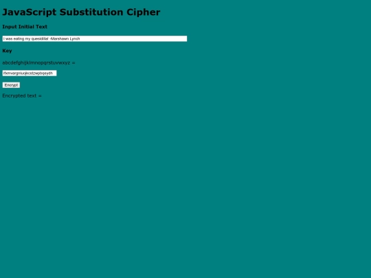cipher screenshot