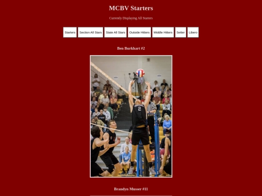 starters screenshot