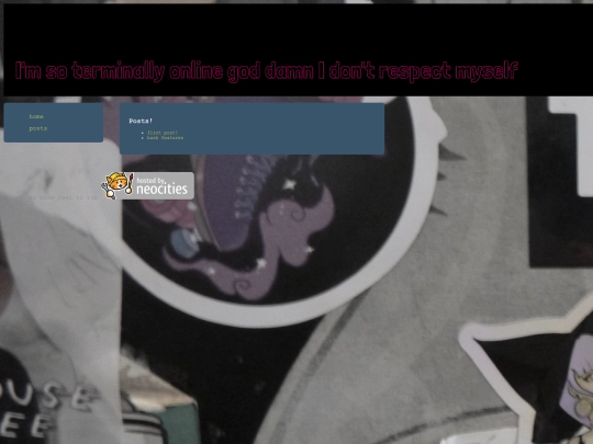 posts screenshot