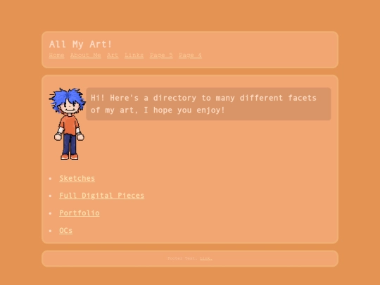 artpage screenshot