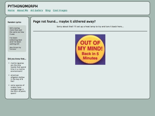 not_found screenshot
