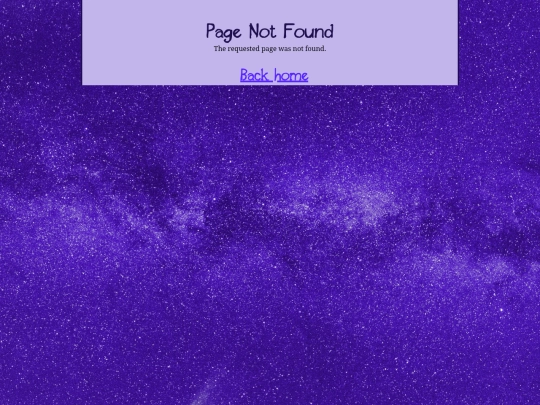 not_found screenshot