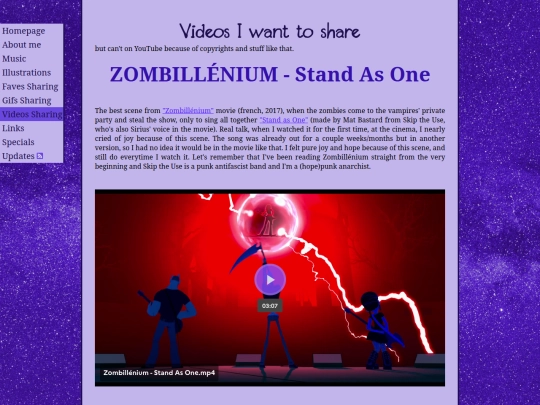 videos-sharing screenshot