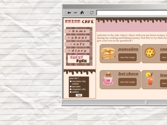 cafe screenshot