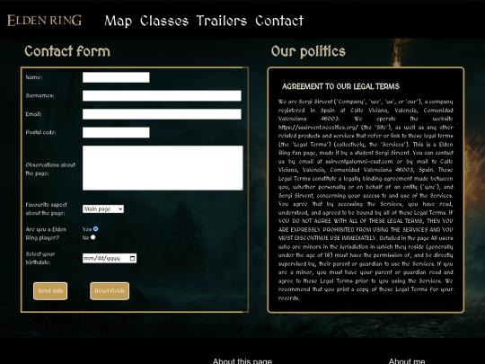 contact screenshot