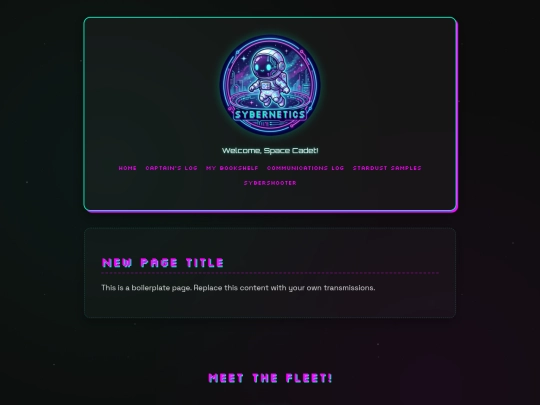 boilerplate screenshot
