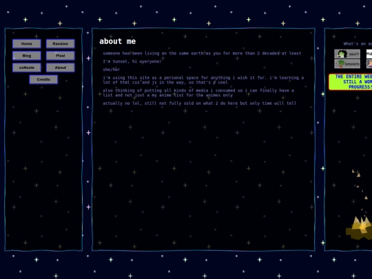 site/about screenshot
