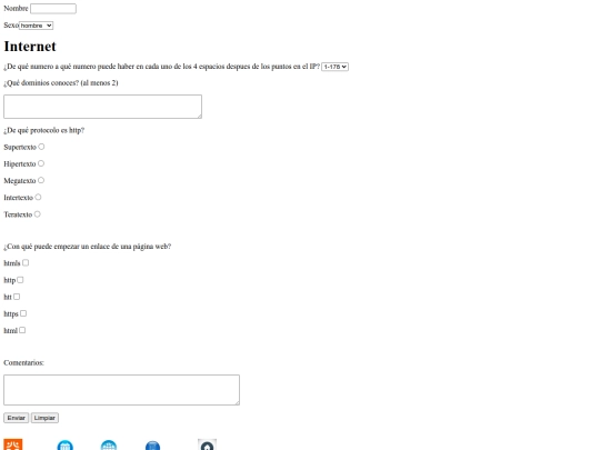 Formulario screenshot