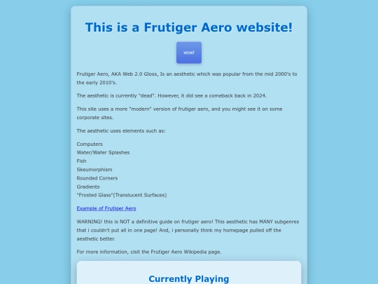 Aero screenshot