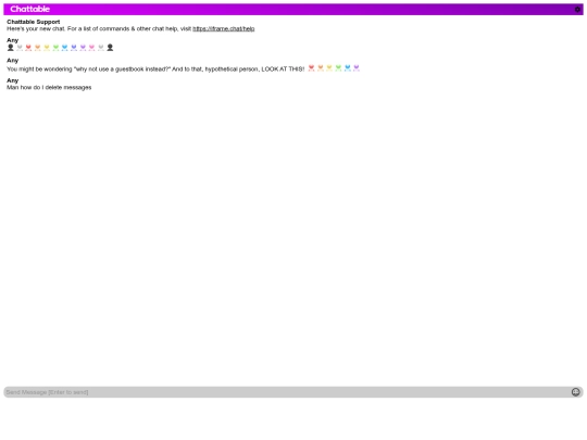 Chat screenshot