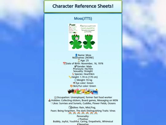 RefSheets screenshot