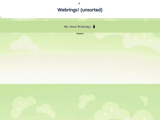Webrings screenshot