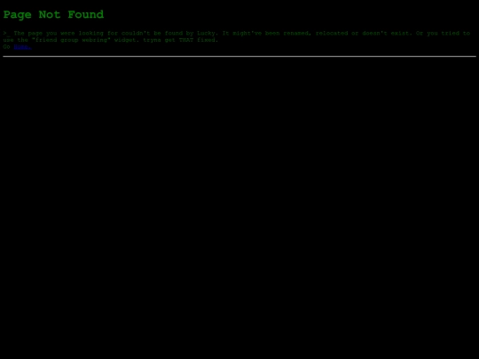 not_found screenshot
