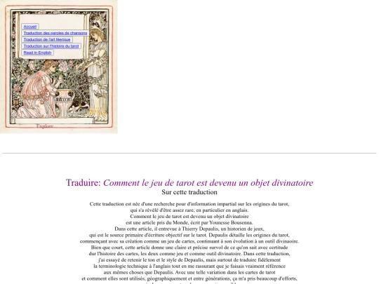 yy/writings-francais screenshot