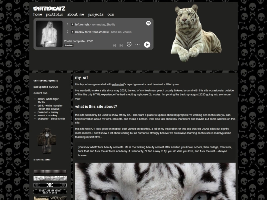 portfolio screenshot