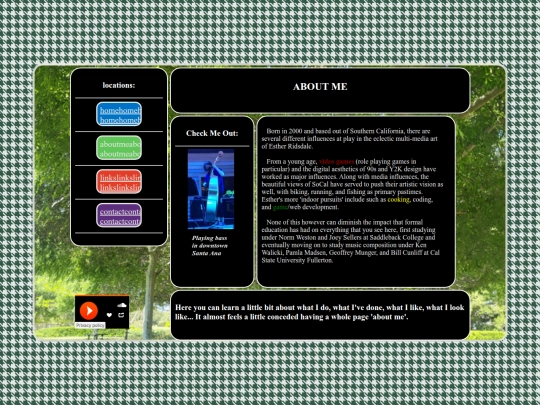 desktop/about me screenshot