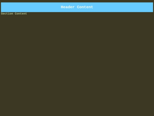 testpage screenshot