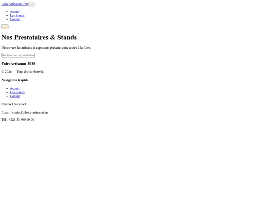 stands screenshot