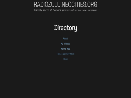 index screenshot